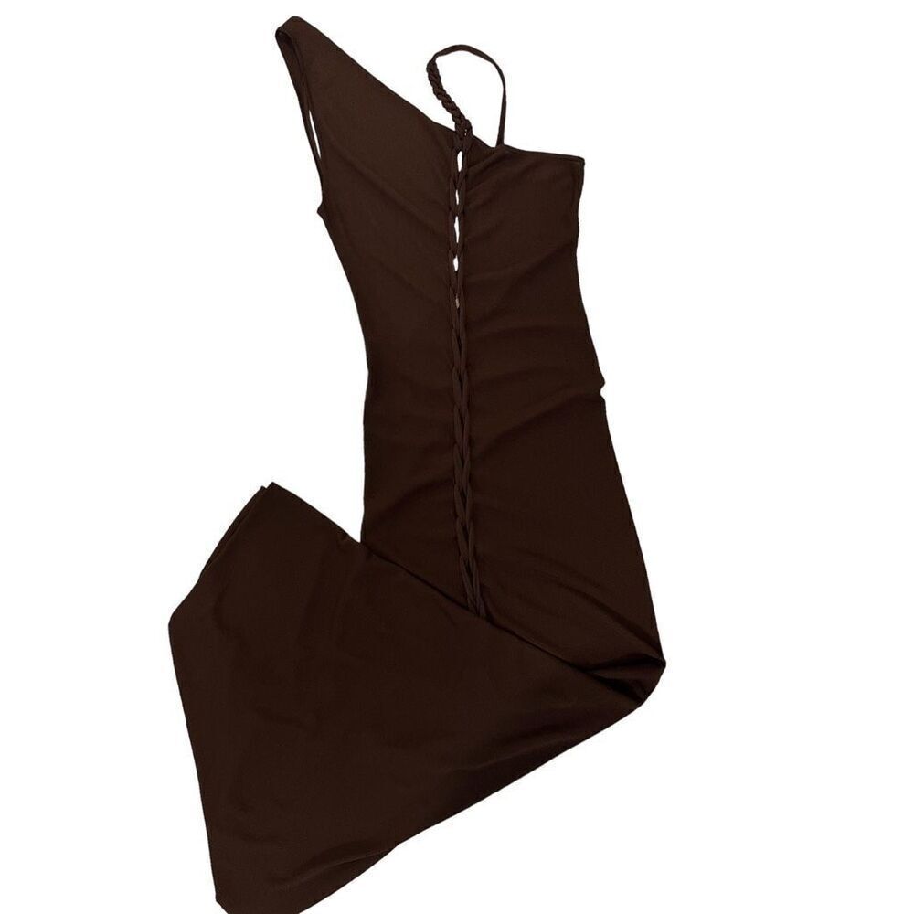 Aya Muse Birch Dress in Chocolate‎ - Picture 3 of 13